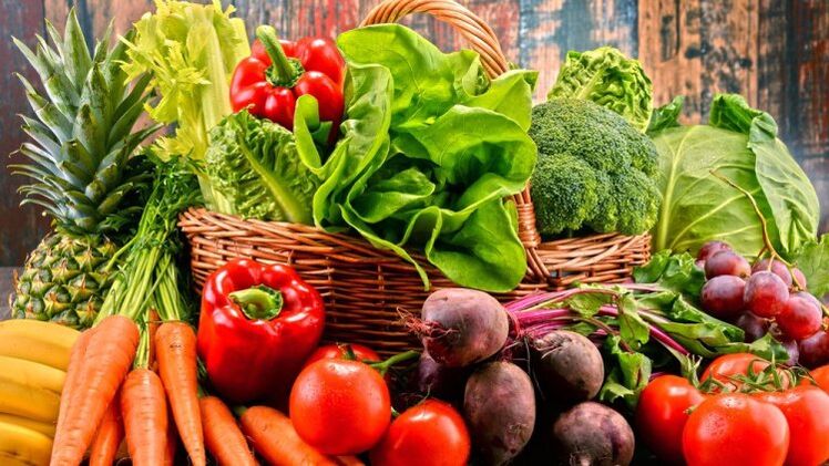 légumes et fruits pour perdre du poids